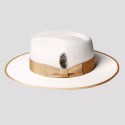 Ferguson Fedora - Ivory [Fast shipping and box packing]（Customize  name）