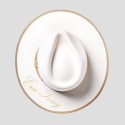 Ferguson Fedora - Ivory [Fast shipping and box packing]（Customize  name）