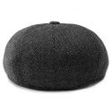 TIENDAHAT MALCO DARK GREY MODA NEWSBOY CAP