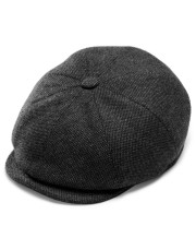 TIENDAHAT MALCO DARK GREY MODA NEWSBOY CAP