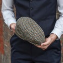 TIENDAHAT Wool Flat Cap, Scally Caps, Mens Ivy Hat