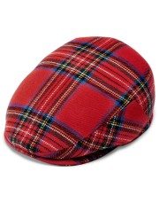 TIENDAHAT MILO TARTAN MODA FLAT CAP